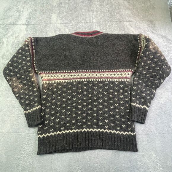 Vintage Nordic Regatta Mens Wool Sweater Large Fishermancore Cabincore Cozycore - Picture 4 of 13